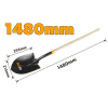 Hirlet miner lemn 148cm Tolsen