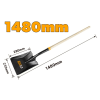 Lopata miner lemn 148cm Tolsen Lopata miner lemn 148cm Tolsen