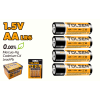 Baterii Super Alcaline AA 1.5V set 4 buc Tolsen