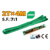 Slinguri cu bucla textila 2t 4m Green Tolsen