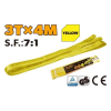 Стропа текстильная петлевая 3t 4m Yellow Tolsen Стропа текстильная петлевая 3t 4m Yellow Tolsen