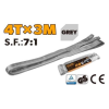 Стропа текстильная петлевая 4t 3m Grey Tolsen