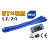 Стропа текстильная петлевая 8t 8m Blue Tolsen