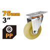 Roata pentru carucior rotativa 75mm 80kg Tolsen Roata pentru carucior rotativa 75mm 80kg Tolsen