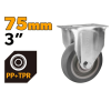 Колесо для тачки 75мм 100кг PP+TPR Tolsen