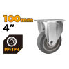 Колесо для тачки 100мм 130кг PP+TPR Tolsen