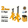 Suport pentru auto 2t (2buc) Industrial Tolsen