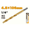Burghiu pentru metal HSS-M2 4.8mm coada HEX Tolsen Burghiu pentru metal HSS-M2 4.8mm coada HEX Tolsen