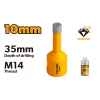 Коронка алмазная для плитки 10мм M14 Industrial Tolsen Коронка алмазная для плитки 10мм M14 Industrial Tolsen