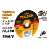 Диск абразивный по металлу 125x1,0x22mm Tolsen