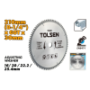 Диск циркулярный по аллюминию 210х30мм 60Т Tolsen