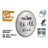 Disc circular pentru aluminiu 254x30mm 80T Tolsen Disc circular pentru aluminiu 254x30mm 80T Tolsen