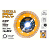 Disc diamantat 125x22,2mm Turbo Industrial Tolsen Disc diamantat 125x22,2mm Turbo Industrial Tolsen