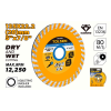 Диск aлмазный 125x22,2 мм Turbo Tolsen