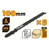 Lama pe lemn T144D pentru ferestrau pendular (5 buc) Tolsen Lama pe lemn T144D pentru ferestrau pendular (5 buc) Tolsen
