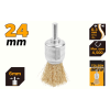 Perie dreapta din sirma 24mm Industrial Tolsen
