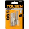 Set 3 adaptore SDS+ 1/4-3/8-1/2 77865 TOLSEN