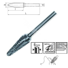 Freza din carbura metalica 12,7x32/77mm tija 6mm Hikoki
