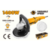 Полировальная машина 180mm 1400W Industrial Tolsen