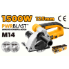 Masina de taiat canale 125mm 1500W Tolsen