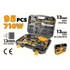 Дрель ударная Tolsen 79685 + комплектация 95 шт Дрель ударная Tolsen 79685 + комплектация 95 шт