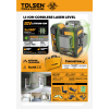 Nivela laser 3D 30m verde 20V Li-Ion MP20V 1x2.0Ah Tolsen