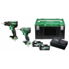 Set Masina de insurubat DS18DE + Impact WH18DE 18V 5Ah MV Hikoki Set Masina de insurubat DS18DE + Impact WH18DE 18V 5Ah MV Hikoki