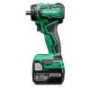 Masina de insurubat DS18DD Quick 18V 5Ah + 4 adaptoare Hikoki