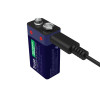Trust Аккумуляторная батарейка на 9 В, перезаряжаемая через USB-C, 400mAh, 1 Pack