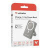 Power Bank Magnetica Wireless cu suport Verbatim Charge'n'Go / 10000 mAh / Gray