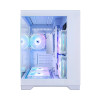 Корпус 1STPLAYER MV5-TP / no PSU / Side-Window / 7x120mm / mATX / White Корпус 1STPLAYER MV5-TP / no PSU / Side-Window / 7x120mm / mATX / White