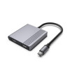 Adaptor Multi-port Gembird A-CM-COMBO3-04/ USB-C/ USB3.2Gen1/ 1xUSB-C/ 2xHDMI Adaptor Multi-port Gembird A-CM-COMBO3-04/ USB-C/ USB3.2Gen1/ 1xUSB-C/ 2xHDMI