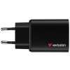 Зарядное устройство VERBATIM Essentials GaN / 65W / 3 порта