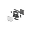 Корпус DEEPCOOL CG380U 3F / w/oPSU / Side panel / 3x 120mm / ATX Корпус DEEPCOOL CG380U 3F / w/oPSU / Side panel / 3x 120mm / ATX