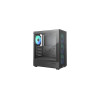 Корпус DEEPCOOL CC550 4F / w/oPSU / Side panel / 4x120mm / ATX / Black