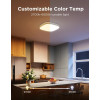 Lampa de tavan inteligenta GOVEE Square 12” RGBWW + RGBIC