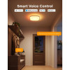 Lampa de tavan inteligenta GOVEE Square 12” RGBWW + RGBIC