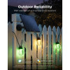 Sir de luminite de exterior pe paterii solare GOVEE RGBIC