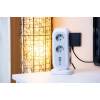 Verbatim Multi Plug Power Tower, 11 AC EU outlets, 2 x Type-C ports + 2 x USB-A ports, 3600W/16A