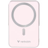 Power Bank Magnetic Wireless cu suport Charge'n'Go / 10000 mAh / Pink Power Bank Magnetic Wireless cu suport Charge'n'Go / 10000 mAh / Pink