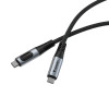 Cablu cu Display al puterii USB-C to USB-C Verbatim Sync & Charge 100W / 1.2 m Cablu cu Display al puterii USB-C to USB-C Verbatim Sync & Charge 100W / 1.2 m