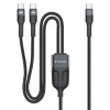 Cablu USB-C to Dual USB-C Verbatim Sync & Charge 100W / 1.5 m Cablu USB-C to Dual USB-C Verbatim Sync & Charge 100W / 1.5 m