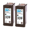 HP 339 (C9504EE) Black Cartridge 2-pack of C8767EE for Photosmart 8450; OfficeJet 7410. HP 339 (C9504EE) Black Cartridge 2-pack of C8767EE for Photosmart 8450; OfficeJet 7410.