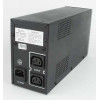 Gembird Power Cube UPS-PC-652A, 650VA / 390W, UPS with AVR, 2x C13 output, without power extension cable