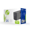 ИБП EnerGenie EG-UPS-B650 / 650VA / 390W / 2 x Schuko sockets / Black
