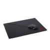 Gembird Mouse pad MP-GAME-L, Gaming, Dimensions: 400 x 450 x 3 mm, Material: natural rubber foam + fabric, Black Gembird Mouse pad MP-GAME-L, Gaming, Dimensions: 400 x 450 x 3 mm, Material: natural rubber foam + fabric, Black