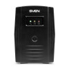 SVEN Pro 600, Line-interactive UPS with AVR, 600VA /360W, 2x Schuko outlets, 1x7AH, AVR: 175-280V, Cold start function, Black