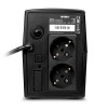 SVEN Pro 600, Line-interactive UPS with AVR, 600VA /360W, 2x Schuko outlets, 1x7AH, AVR: 175-280V, Cold start function, Black