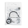 Adapter Type-C-USB2.0 - Gembird A-OTG-CMAF2-01, USB 2.0 OTG type-C (male) to type-A (female) adapter cable, Black Adapter Type-C-USB2.0 - Gembird A-OTG-CMAF2-01, USB 2.0 OTG type-C (male) to type-A (female) adapter cable, Black