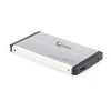 Gembird EE2-U3S-2-S, External enclosure for 2.5'' SATA HDD with USB3.0(5Gb/s) interface, Silver
